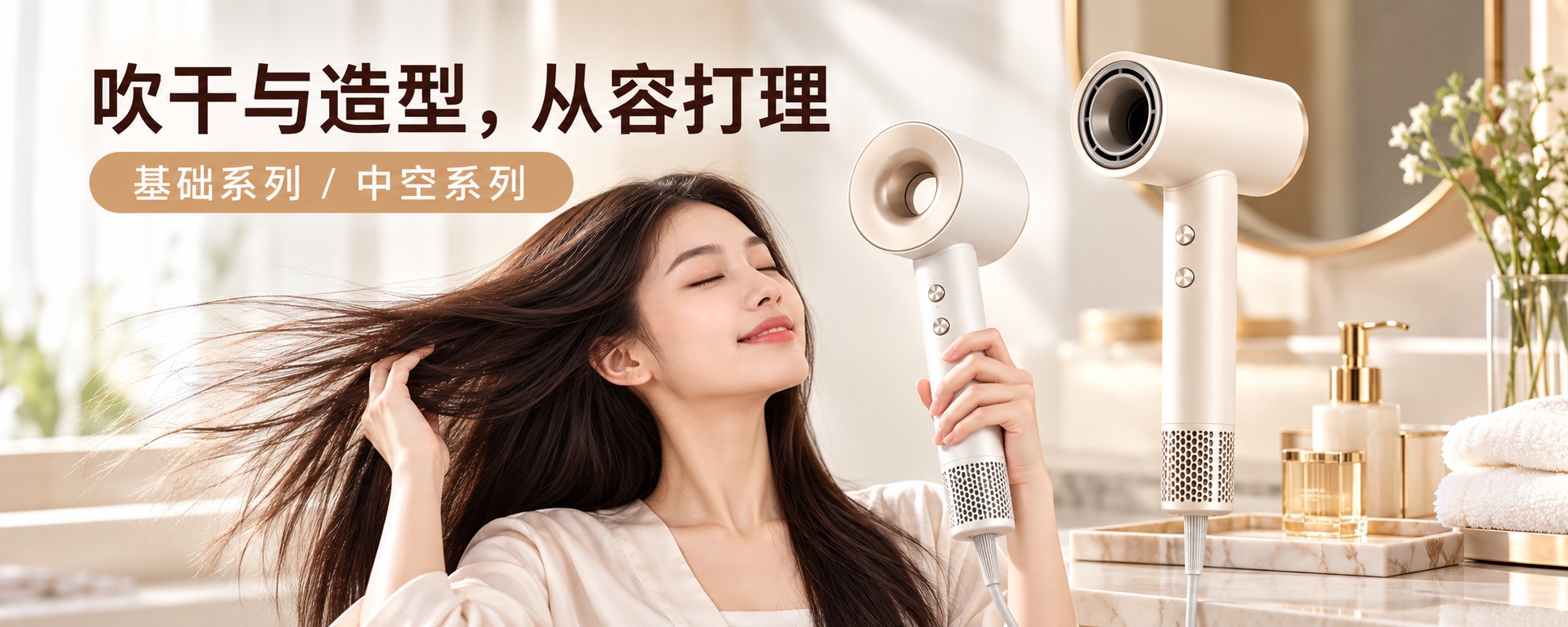 【即将到货】家用吹风机|基础与中空系列·七种配置·220V 1