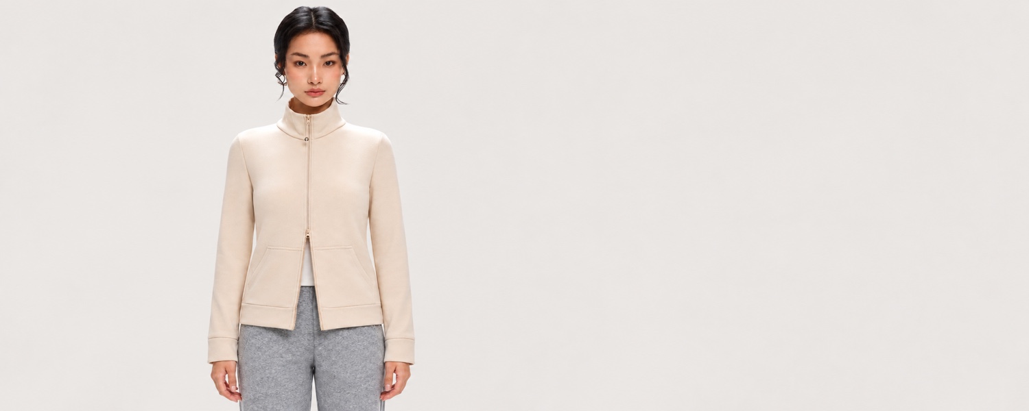 【即将到货】高领外穿运动卫衣|双向拉链·7色·S–2XL 1