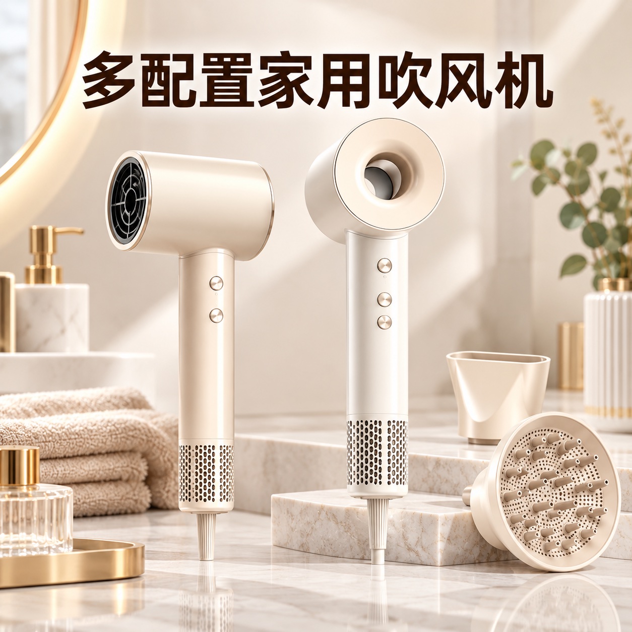 【即将到货】家用吹风机｜基础与中空系列·七种配置·220V